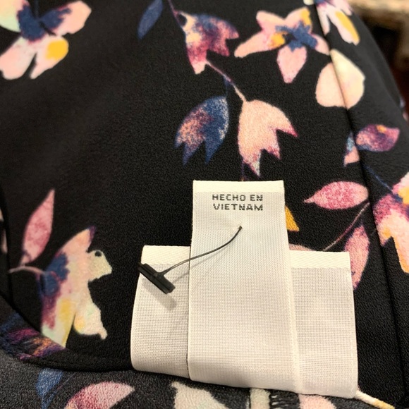 AVA & VIV WOMEN'S PLUS SIZE  BLACK FLORAL FIT & FLARE DRESS CAREER WORK WEAR - Picture 8 of 10